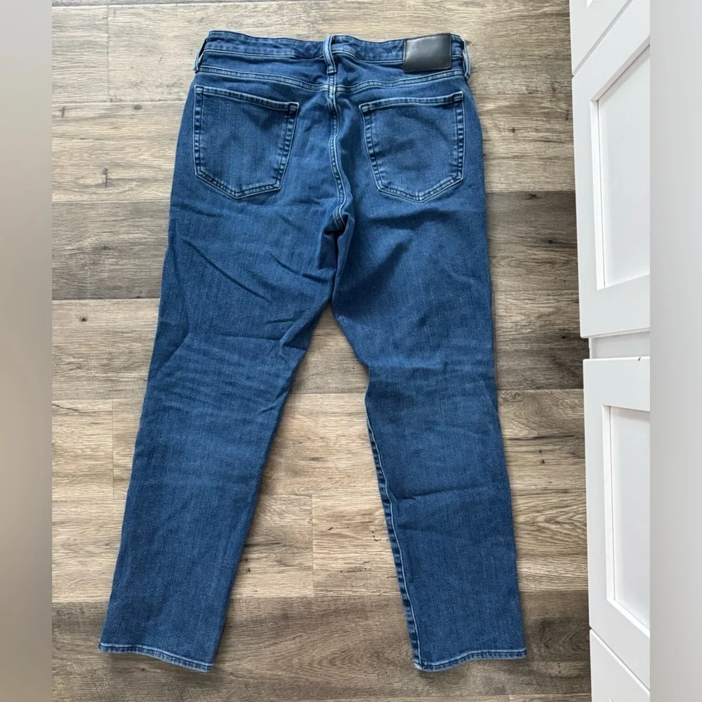 Bonobos Men's Straight Jeans in Deep Blue